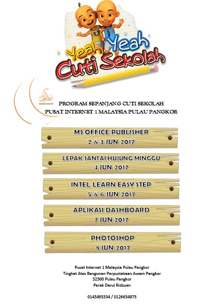 program cuti sekolah