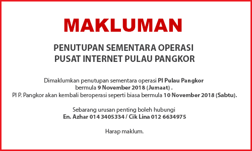 NOTIS PENUTUPAN PI